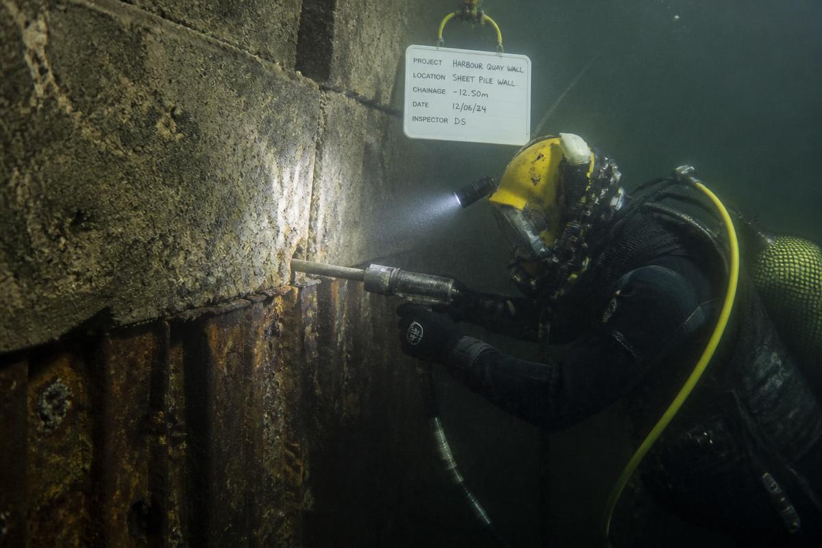Quay Wall Inspection And Underwater Repair